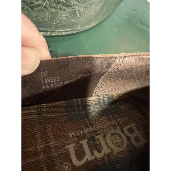 Born Brown Suede Leather Womens Shoe Sz8‎ M - Picture 6 of 8